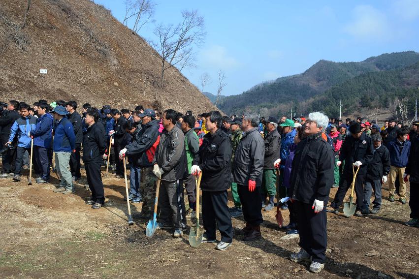 2013 제68회 식목일 기념 국민행복 나무심기 행사 사진