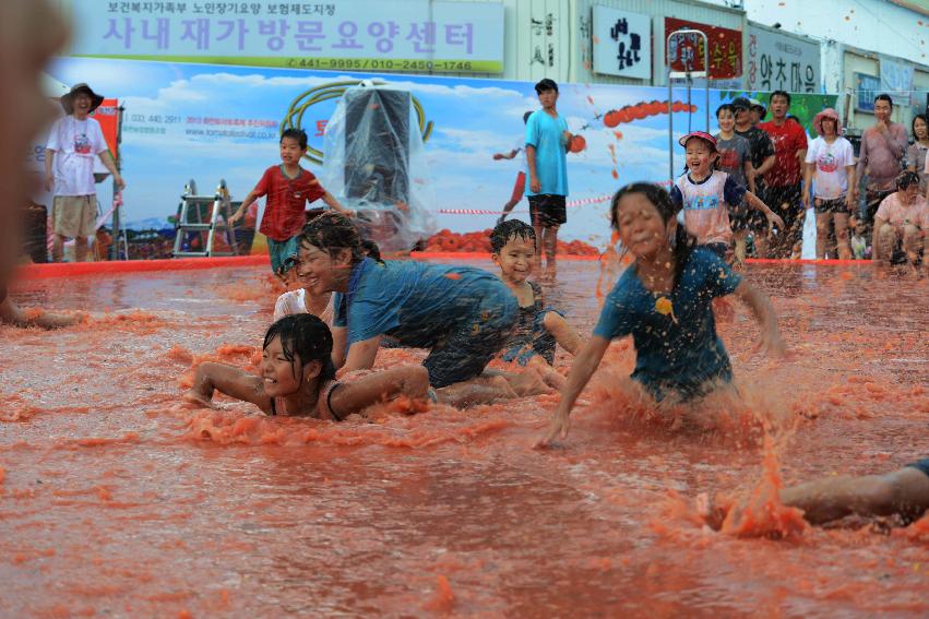 2013년 토마토축제 의 사진