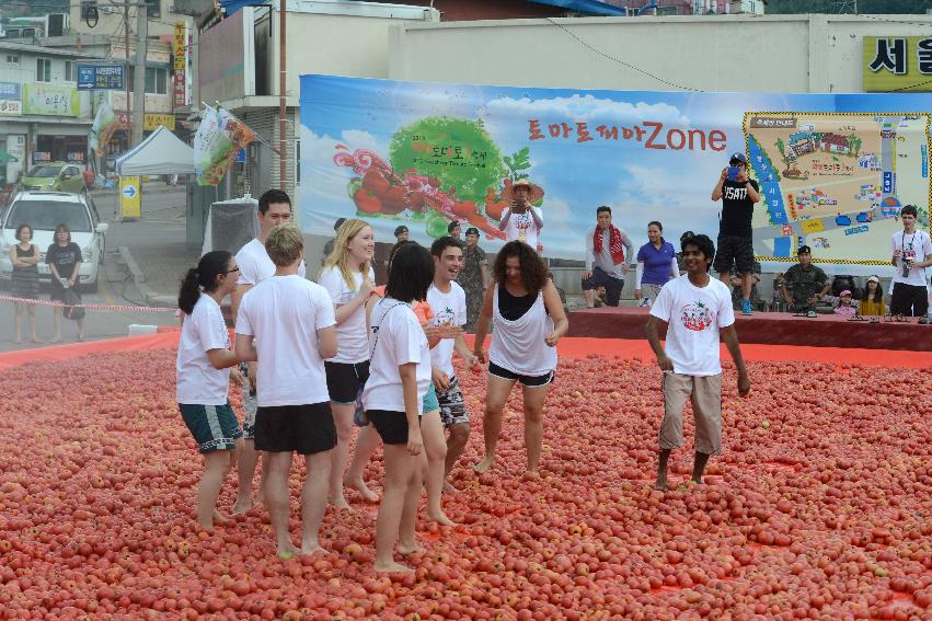 2013년 토마토축제 의 사진