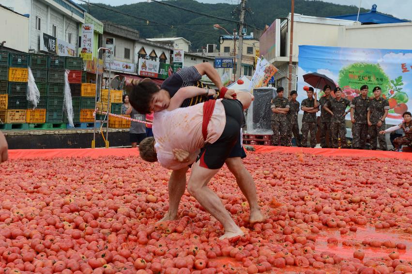 2013년 토마토축제 의 사진