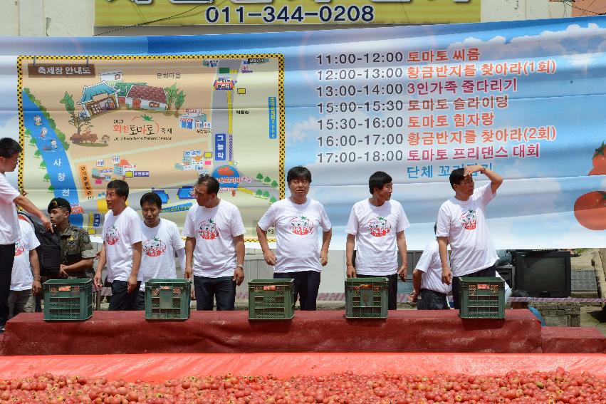 2013년 토마토축제 의 사진