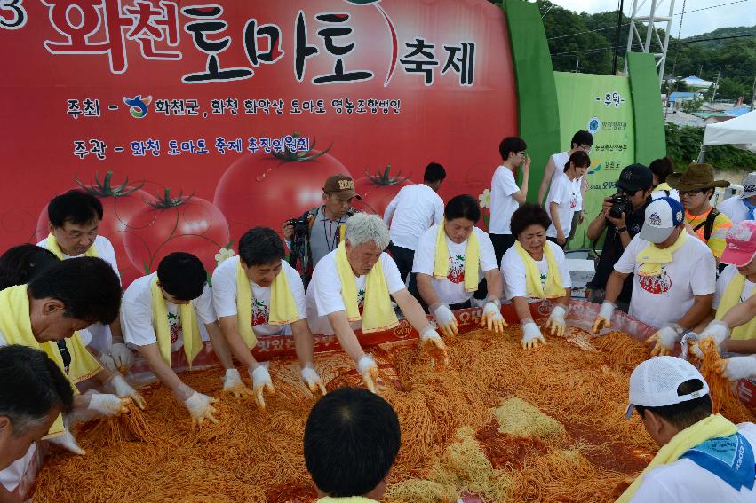 2013년 토마토축제 의 사진