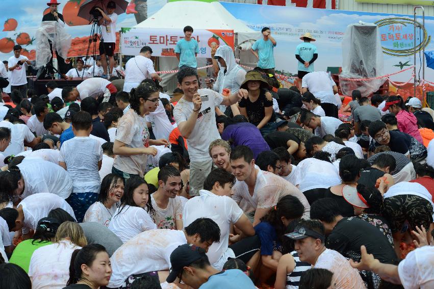 2013년 토마토축제 의 사진