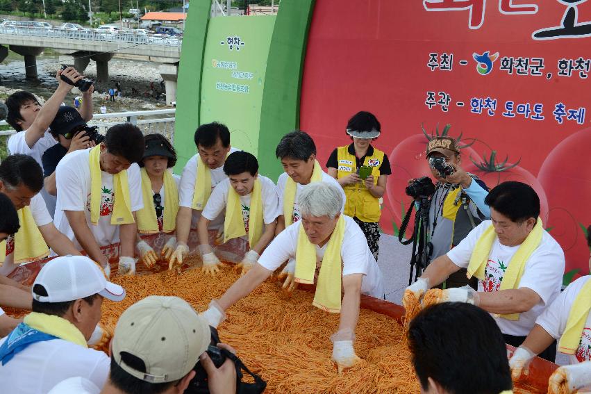 2013년 토마토축제 의 사진