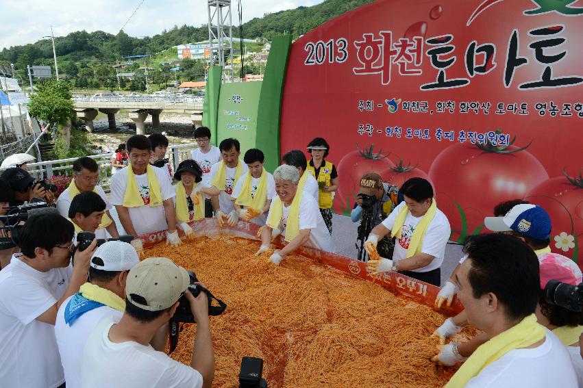 2013년 토마토축제 의 사진