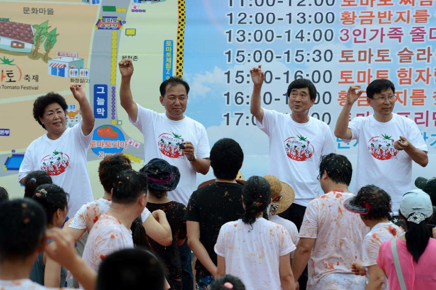 2013년 토마토축제 의 사진