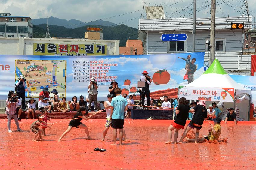 2013년 토마토축제 의 사진