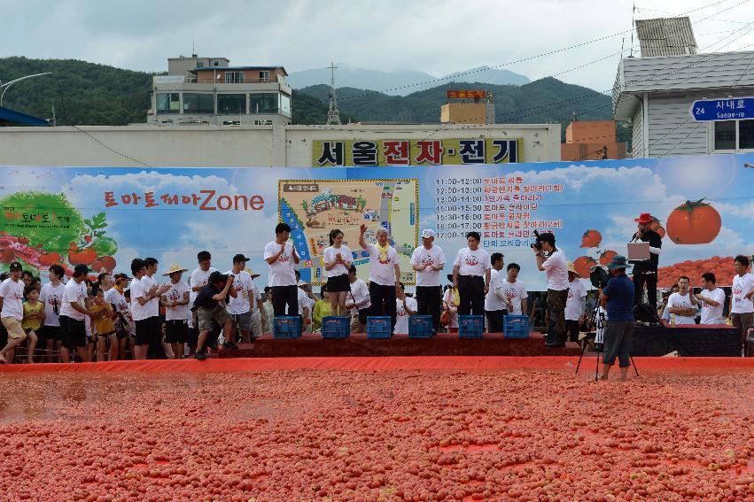 2013년 토마토축제 의 사진