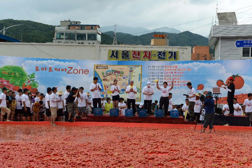 2013년 토마토축제 의 사진