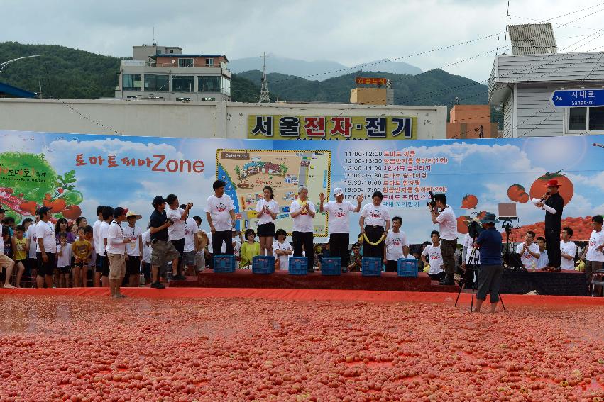 2013년 토마토축제 의 사진