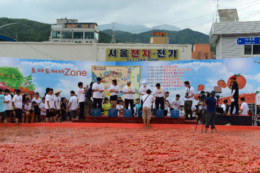 2013년 토마토축제 의 사진