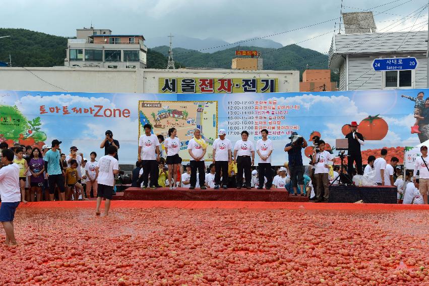 2013년 토마토축제 의 사진