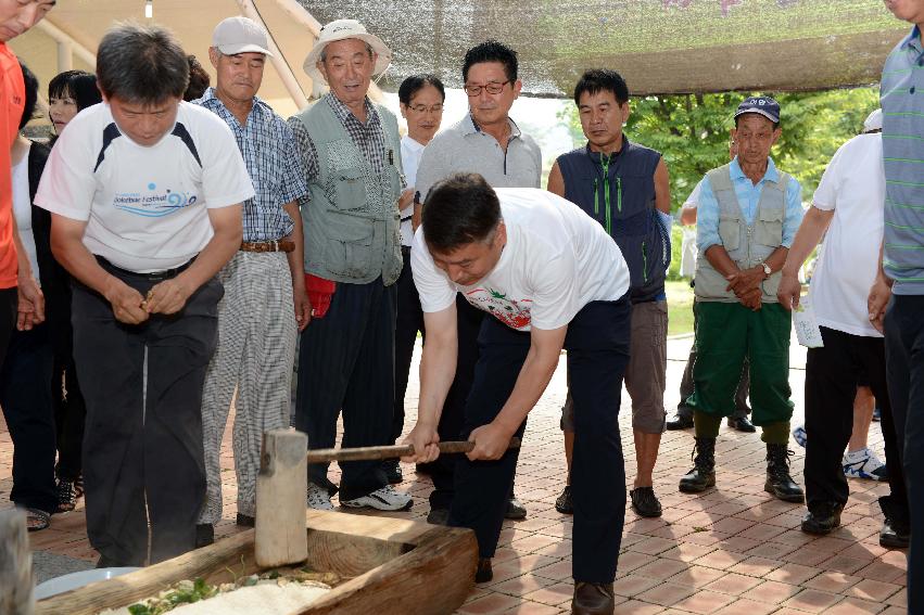 2013 산양산삼축제 떡매치기 의 사진