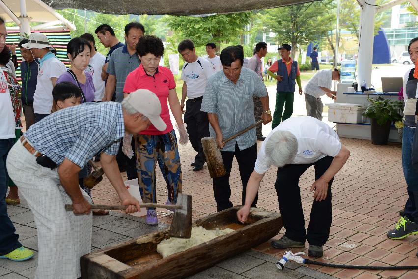 2013 산양산삼축제 떡매치기 의 사진