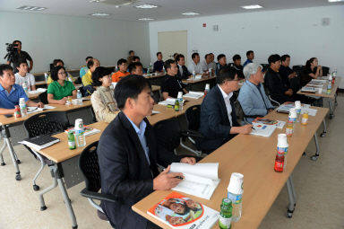 2013 토마토 축제 결과 보고회 의 사진