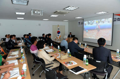 2013 토마토 축제 결과 보고회 의 사진