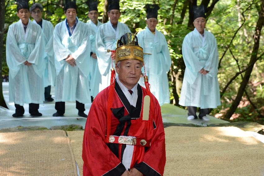 2013 용화산신제 의 사진