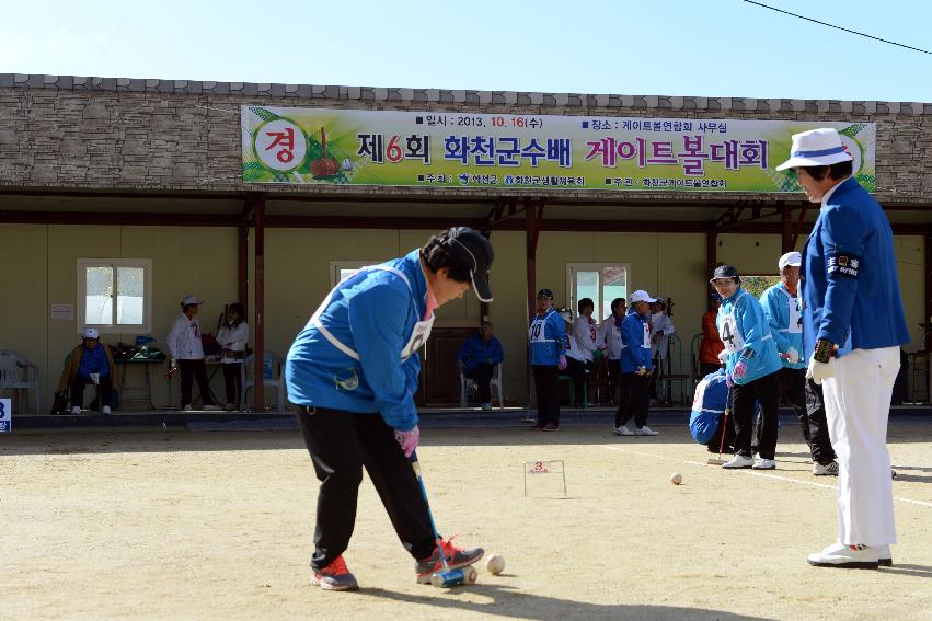 2013 제6회 화천군수기 게이트볼대회 사진