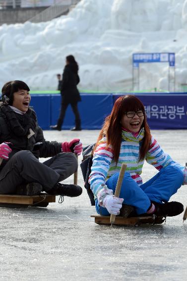 2014 대한민국 대표겨울축제 화천산천어축제 아이스 펀 파크 사진