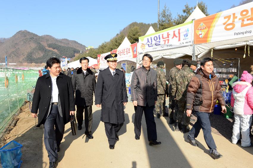 2014 김호윤 강원도경찰청장 방문 의 사진