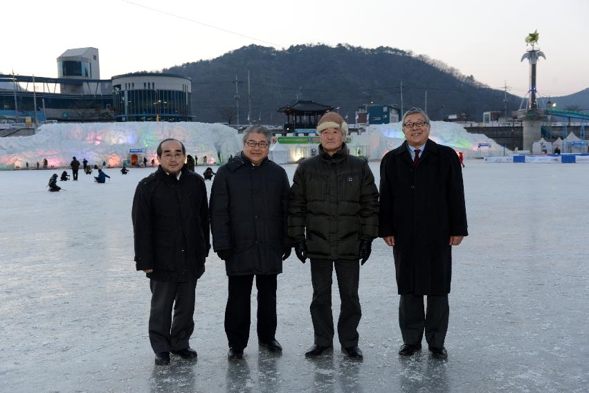 2014 일본 샷포르시장 화천산천어축제장 방문 의 사진