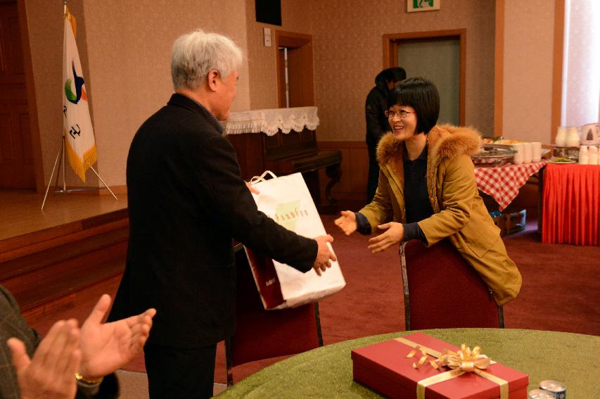 2014 화천정보산업고등학교 여자축구부 환영 환송식 의 사진