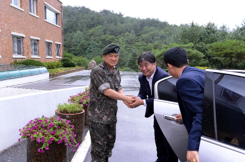 2014 화천관내 군부대 예방 사진