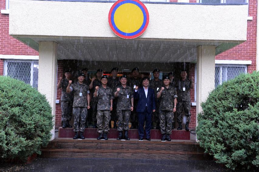 2014 화천관내 군부대 예방 의 사진