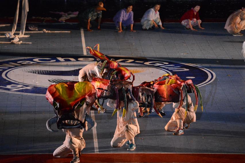 2014 쪽배축제 개막공연 의 사진