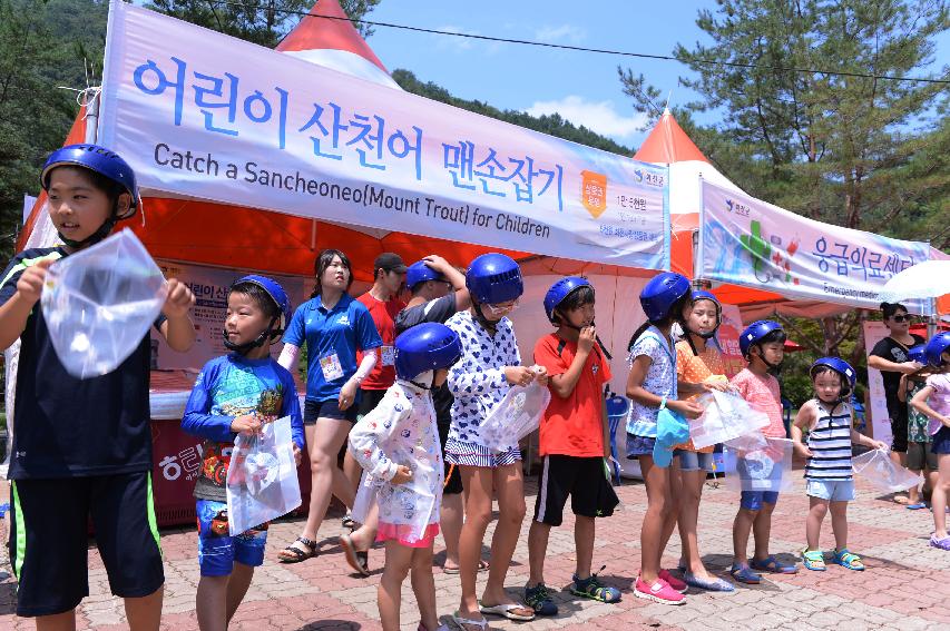 2014 쪽배축제장 전경 의 사진