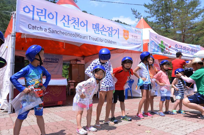 2014 쪽배축제장 전경 의 사진