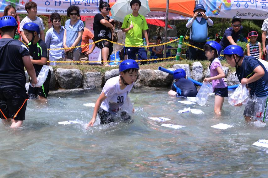 2014 쪽배축제장 전경 의 사진