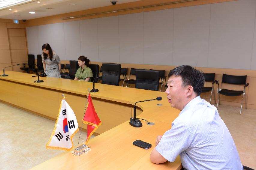 2014 산천어축제 투명광장 조성공사 계약 및 협의 의 사진