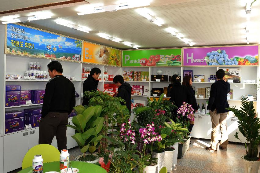 2014 화천농특산물 전문판매장 전경 의 사진