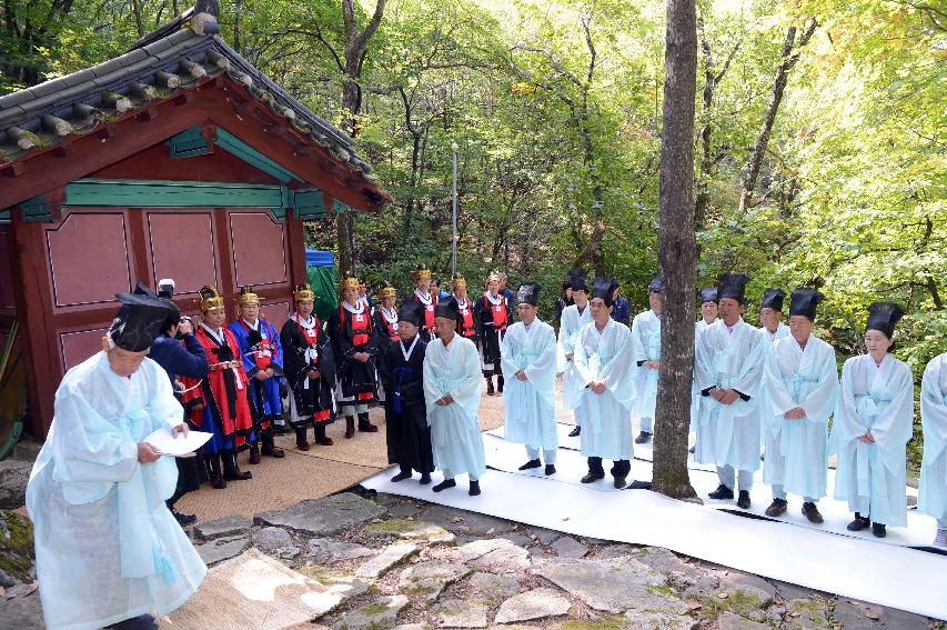 2014 제30회 용화축전 산신제 의 사진