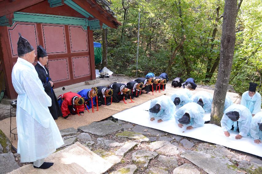 2014 제30회 용화축전 산신제 의 사진