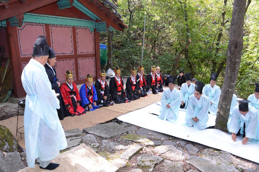 2014 제30회 용화축전 산신제 의 사진