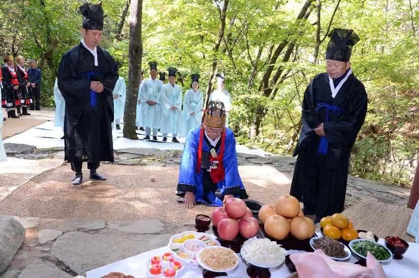 2014 제30회 용화축전 산신제 의 사진