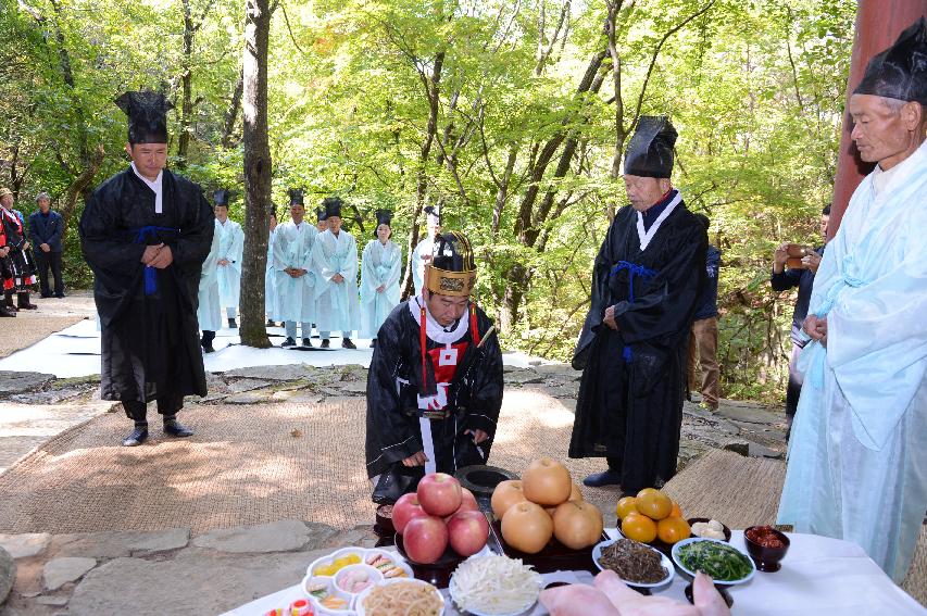 2014 제30회 용화축전 산신제 의 사진