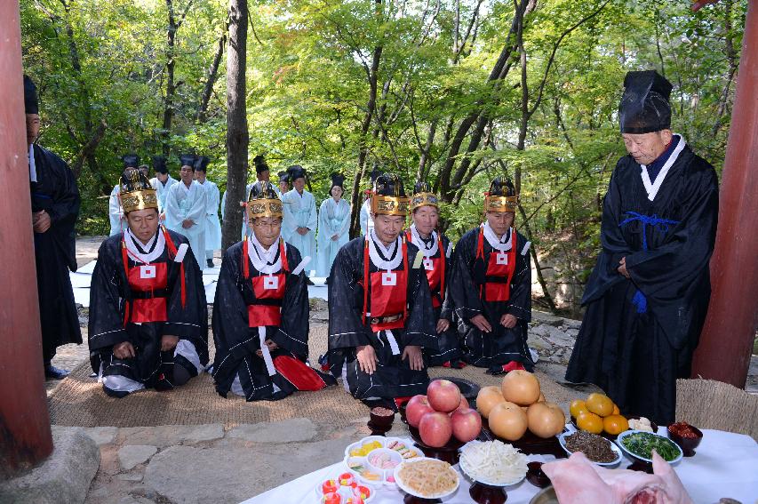 2014 제30회 용화축전 산신제 의 사진