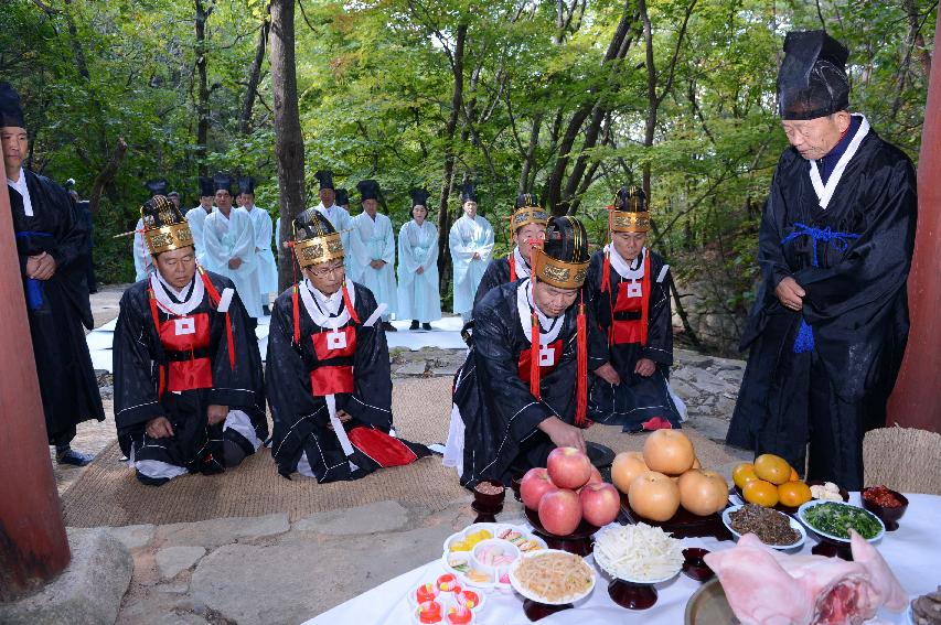 2014 제30회 용화축전 산신제 의 사진