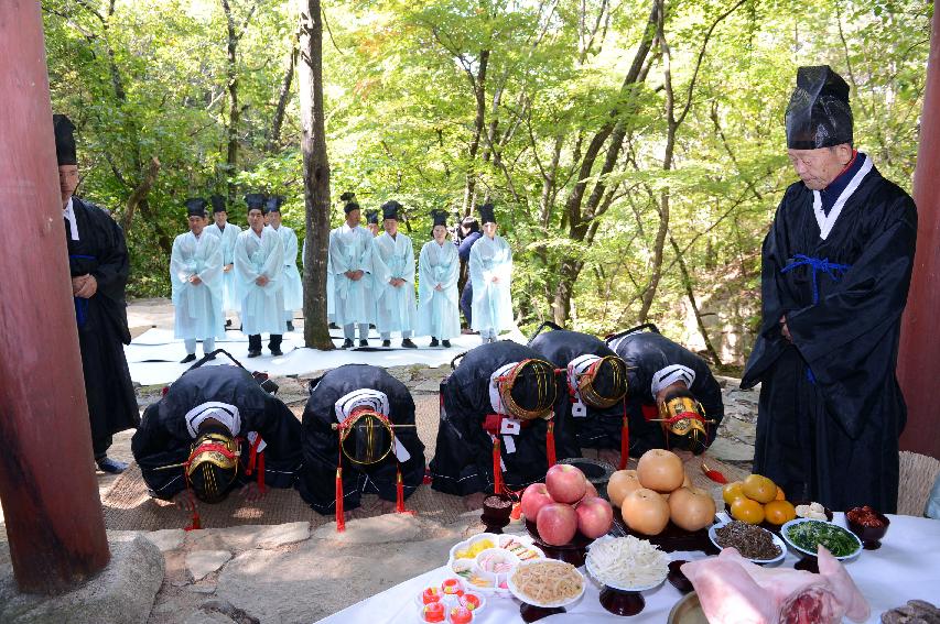 2014 제30회 용화축전 산신제 의 사진