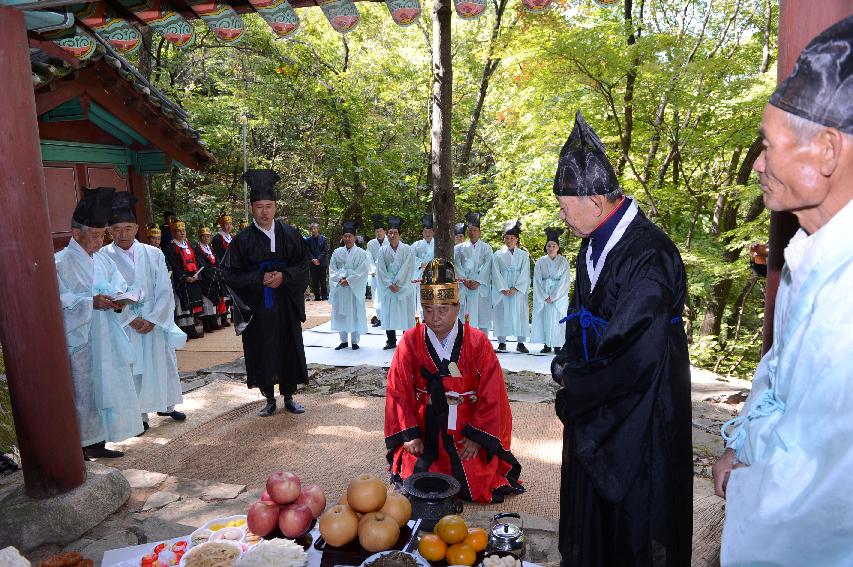 2014 제30회 용화축전 산신제 의 사진