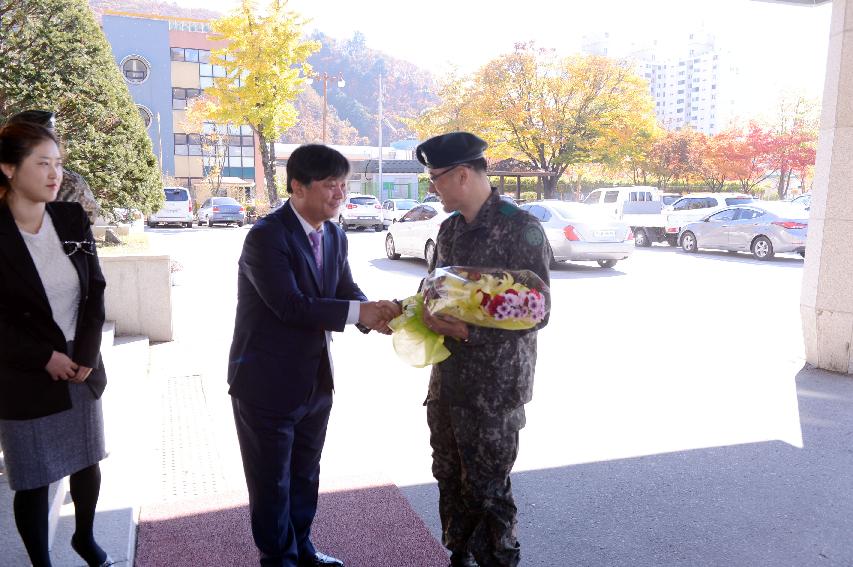 2014 서정열 육군 제7보병사단장 방문  의 사진