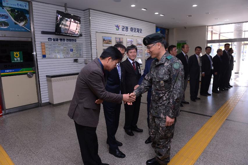 2014 서정열 육군 제7보병사단장 방문  의 사진