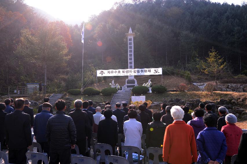 2014 제34회 자유수호 희생자 합동 위령제 의 사진