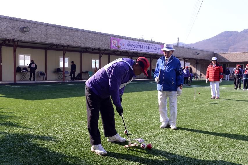 2014 화천군 연합회장기 게이트볼대회 사진