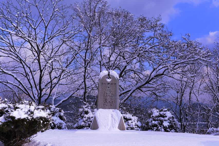 2014년 파로호 설경 의 사진