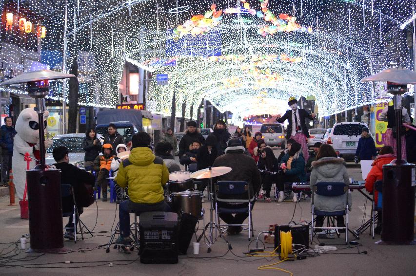 2015 얼음나라 화천산천어축제 선등거리 사진