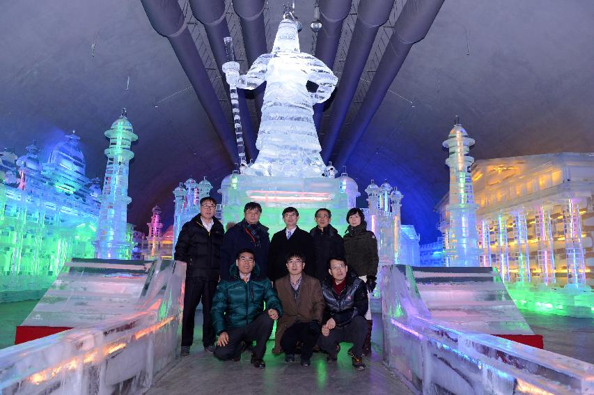 2015 얼음나라 화천산천어축제 실내 얼음조각광장,커피박물관 사진